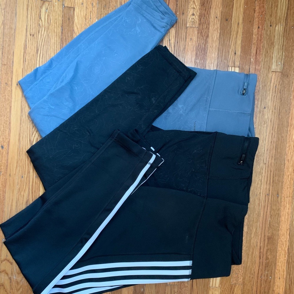 Set of 3 adidas leggings